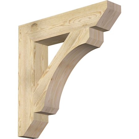 Ekena Millwork Legacy Slat Rough Sawn Bracket, Douglas Fir, 6"W x 32"D x 32"H BKT06X32X32LEC06RDF